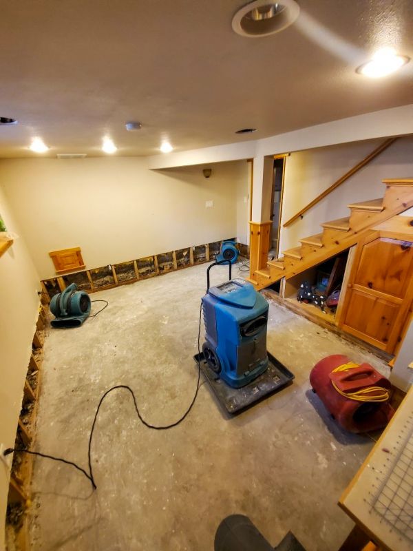 Basement Water Cleanup