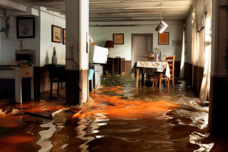 Water Damage Inside Walls