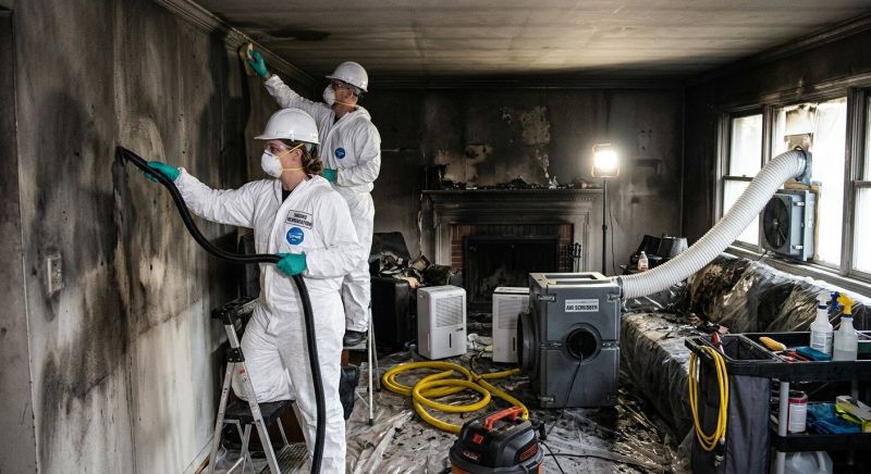 Commercial Fire Mitigation in Chandler, AZ