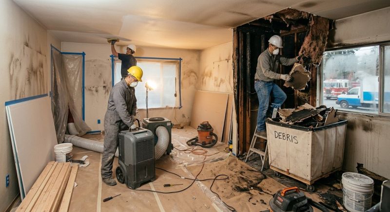 Fire Damage Reconstruction in Chandler, AZ