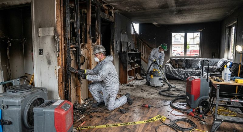 Fire Damage Repair in Gilbert, AZ