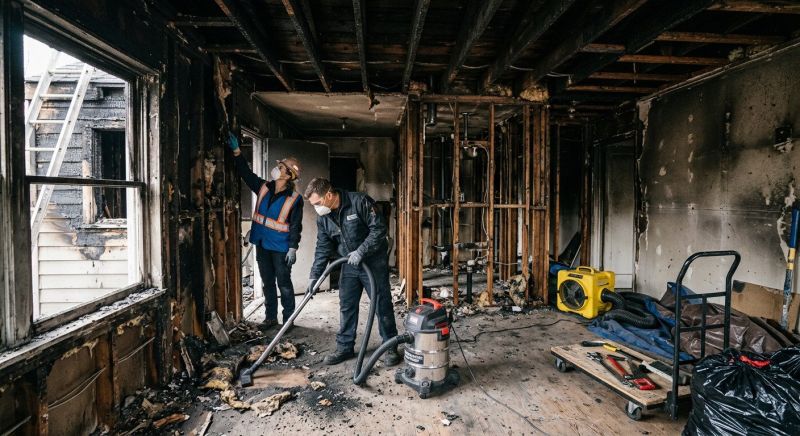 House Fire Recovery in Gilbert, AZ