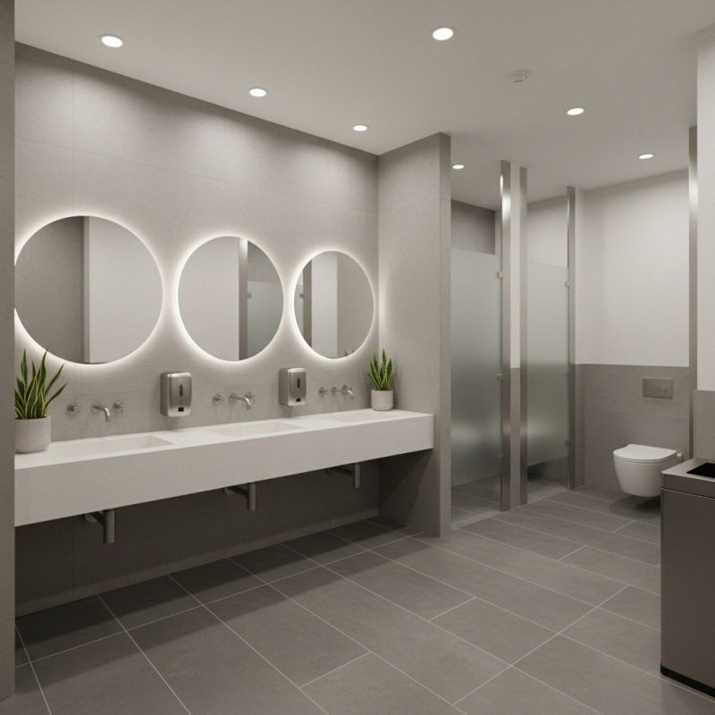 Industrial Bathroom Renovation in Longmont, CO