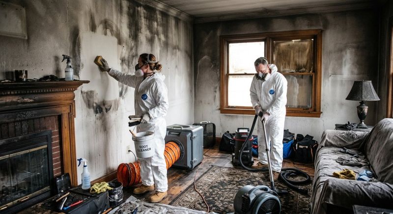 Smoke Damage Removal in Gilbert, AZ