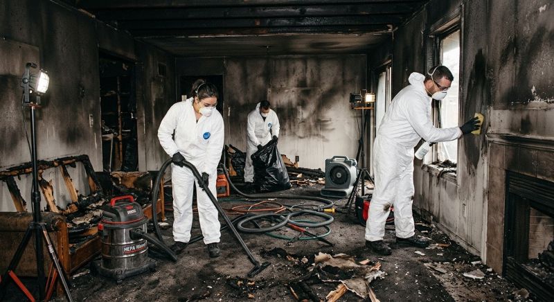 Fire Damage Cleanup in Phoenix, AZ