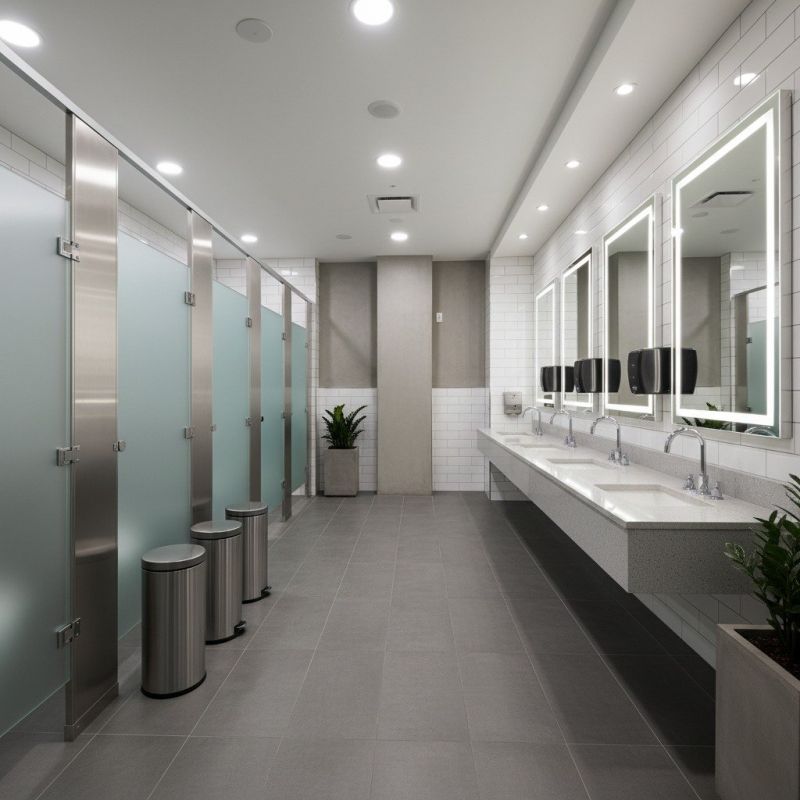 Office Restroom Renovation in North Charleston, SC