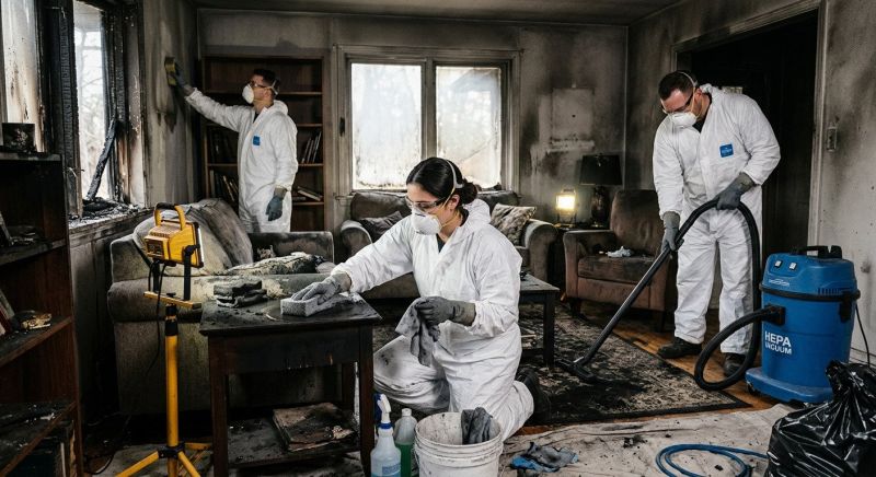 Soot Damage Repair in Scottsdale, AZ
